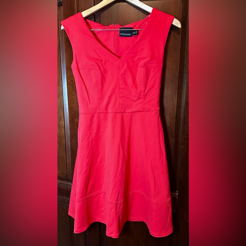 Cynthia Rowley bright pink dress, size 4